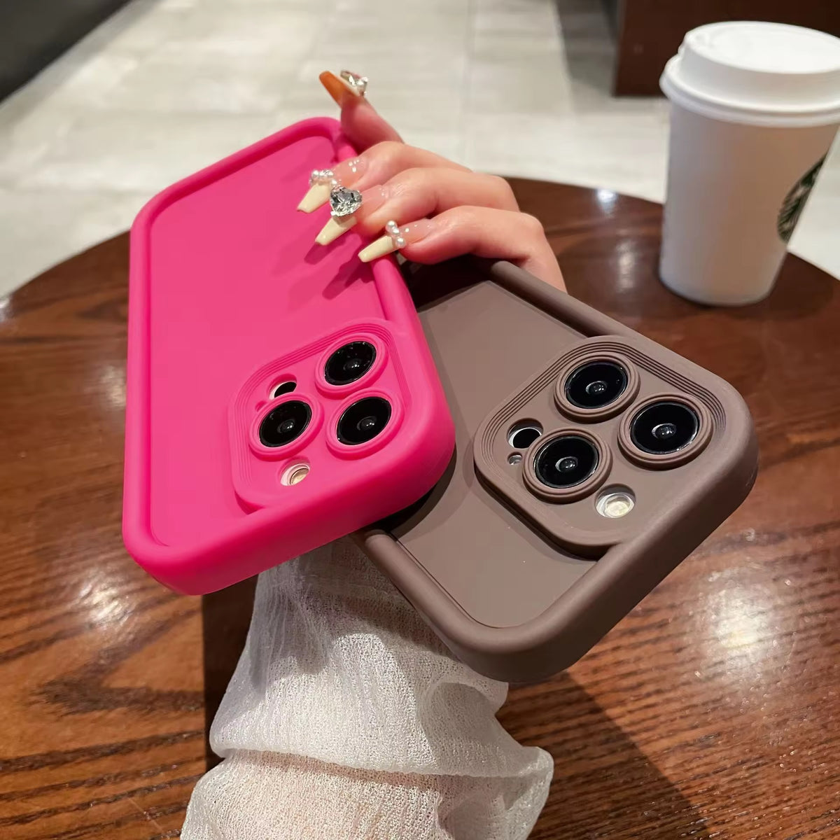 Solid Color Soft TPU Drop-Proof Case — iPhone 17/18 Series