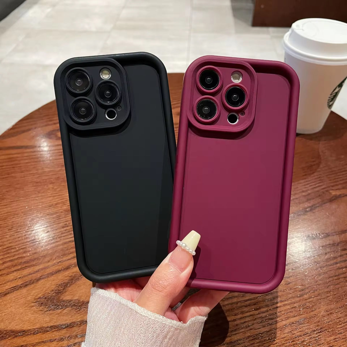 Solid Color Soft TPU Drop-Proof Case — iPhone 17/18 Series