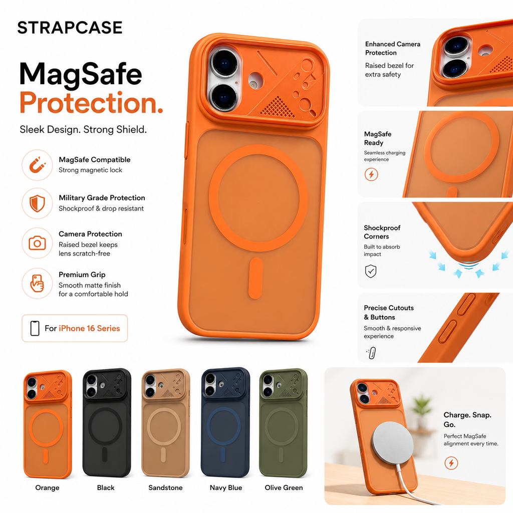 MagSafe Shield — Matte Translucent Case