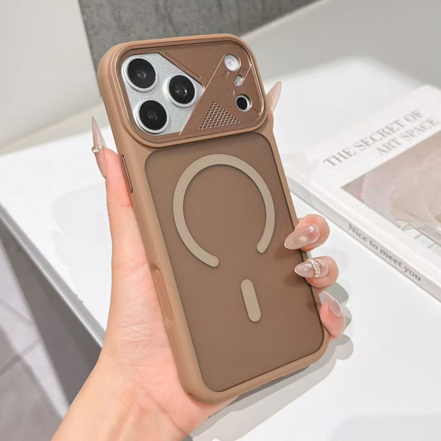 Brown - MagSafe Shield — Matte Translucent Case