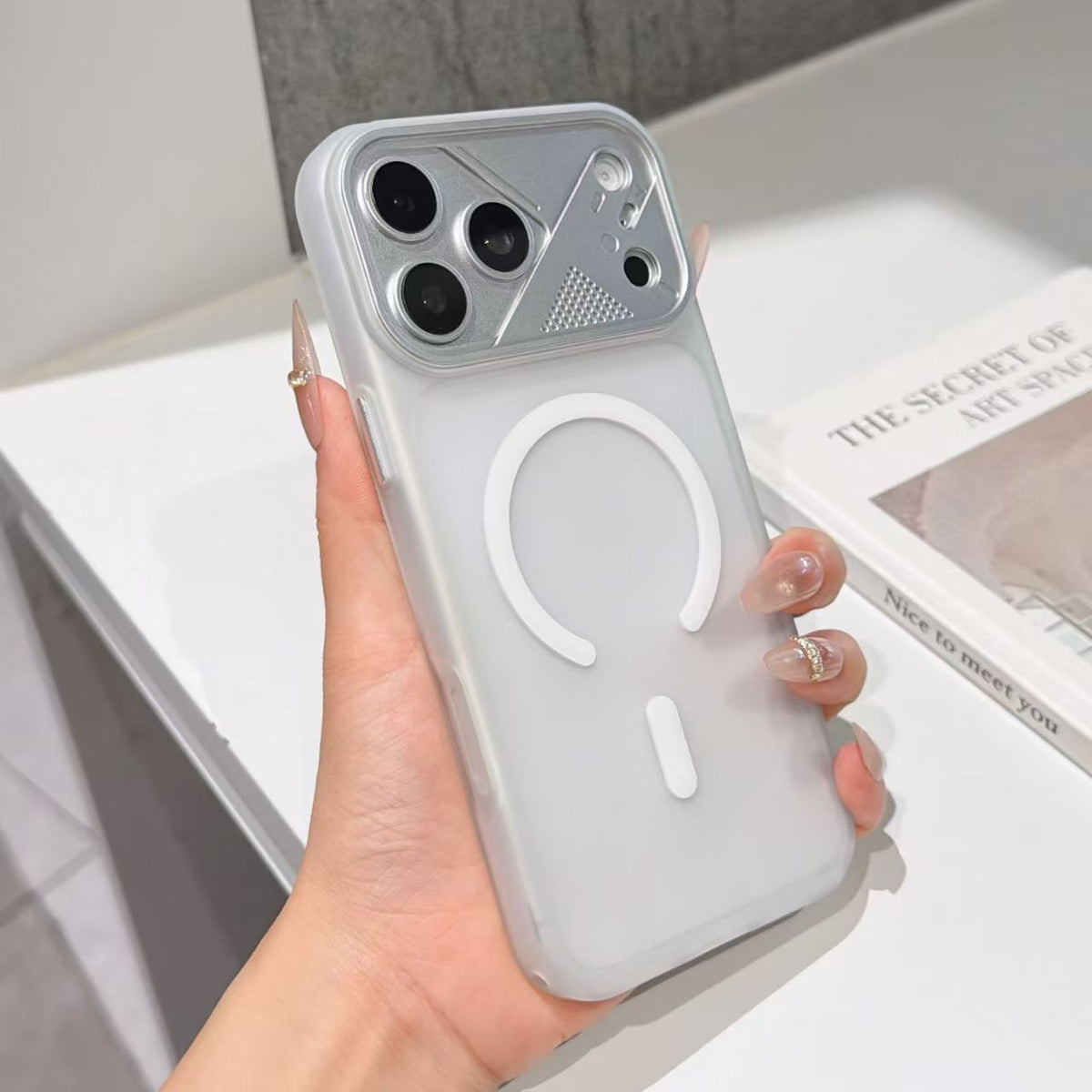 MagSafe Shield — Matte Translucent Case