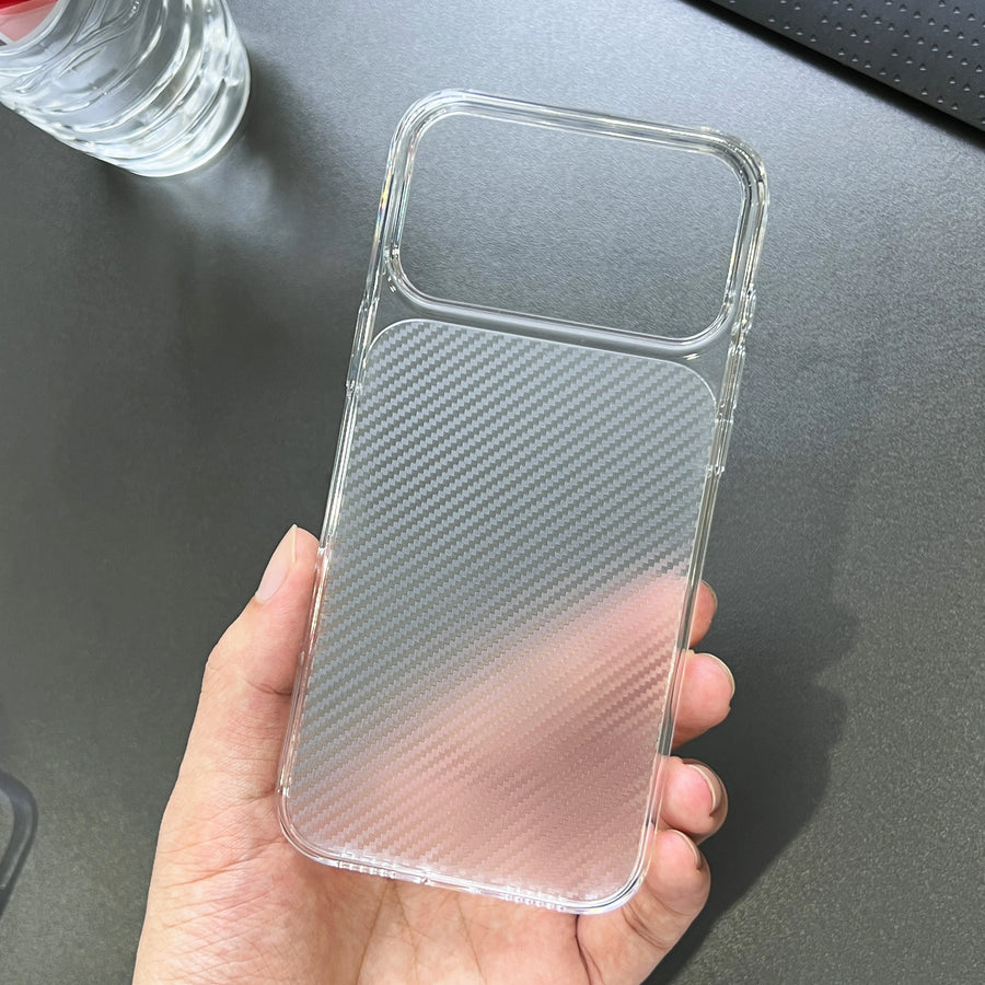 White - New Trending Colors Case for iPhone 18 17 Pro Max with Anti-Fingerprint Matte Backplate Translucent Shockproof iPhone Cover