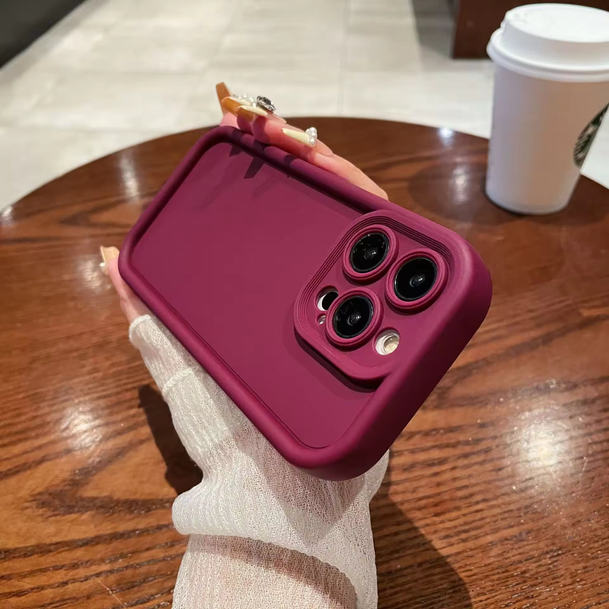 Solid Color Soft TPU Drop-Proof Case — iPhone 17/18 Series